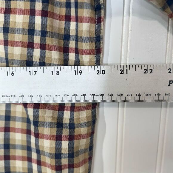 Carhartt Plaid Cotton Button Shirt Mens M Workwear Western Americana Rugged - Picture 4 of 8